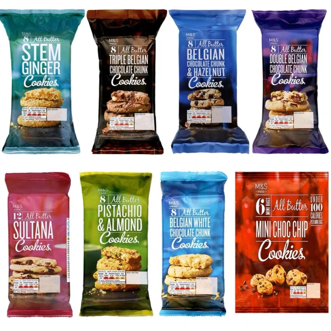 英国 玛莎曲奇饼干 黄油 开心果 杏仁饼干千层酥辣炸猪皮网红蛋糕