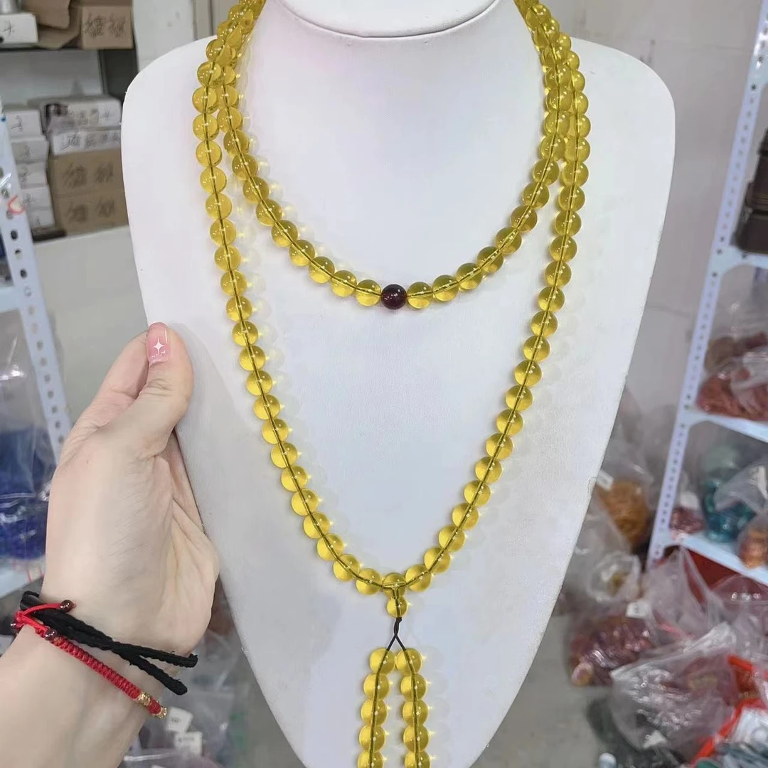 Y594金珀毛衣链108.10M《多样性发货,发其一》