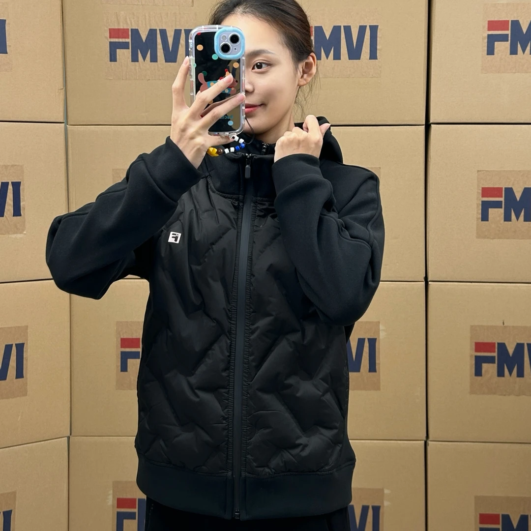 2024冬季新款连帽款加绒加厚羽绒服休闲百搭保暖羽绒外套FH900201