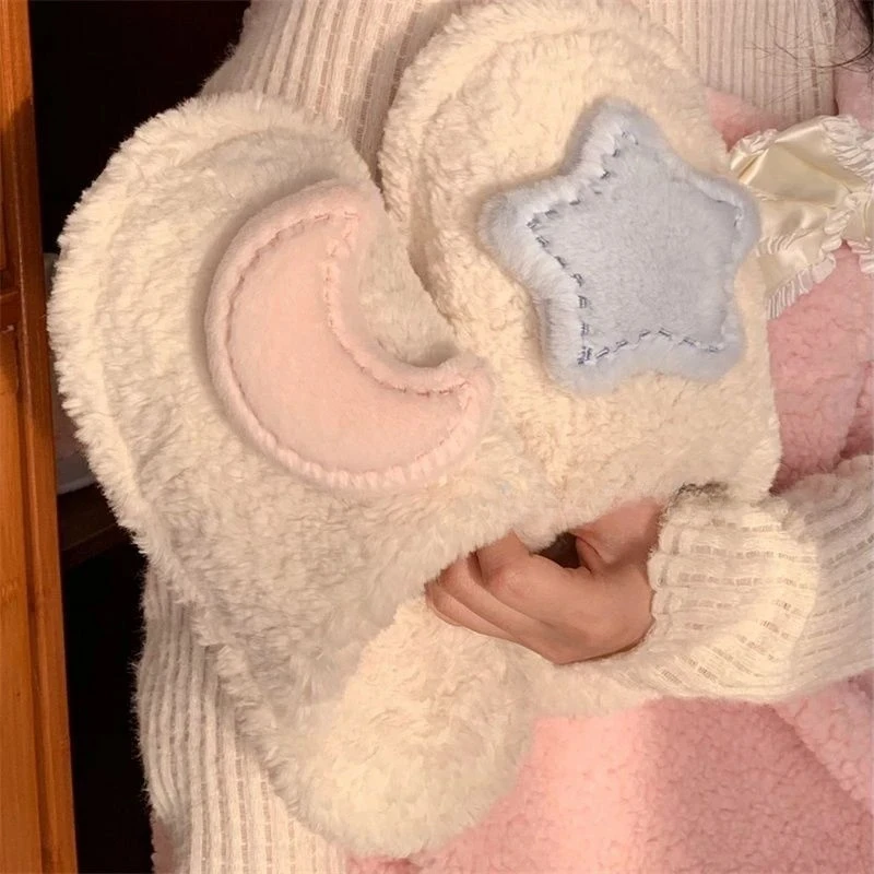 可爱棉拖鞋女士秋冬情侣家居家用室内地板防滑软底卡通办公室拖鞋