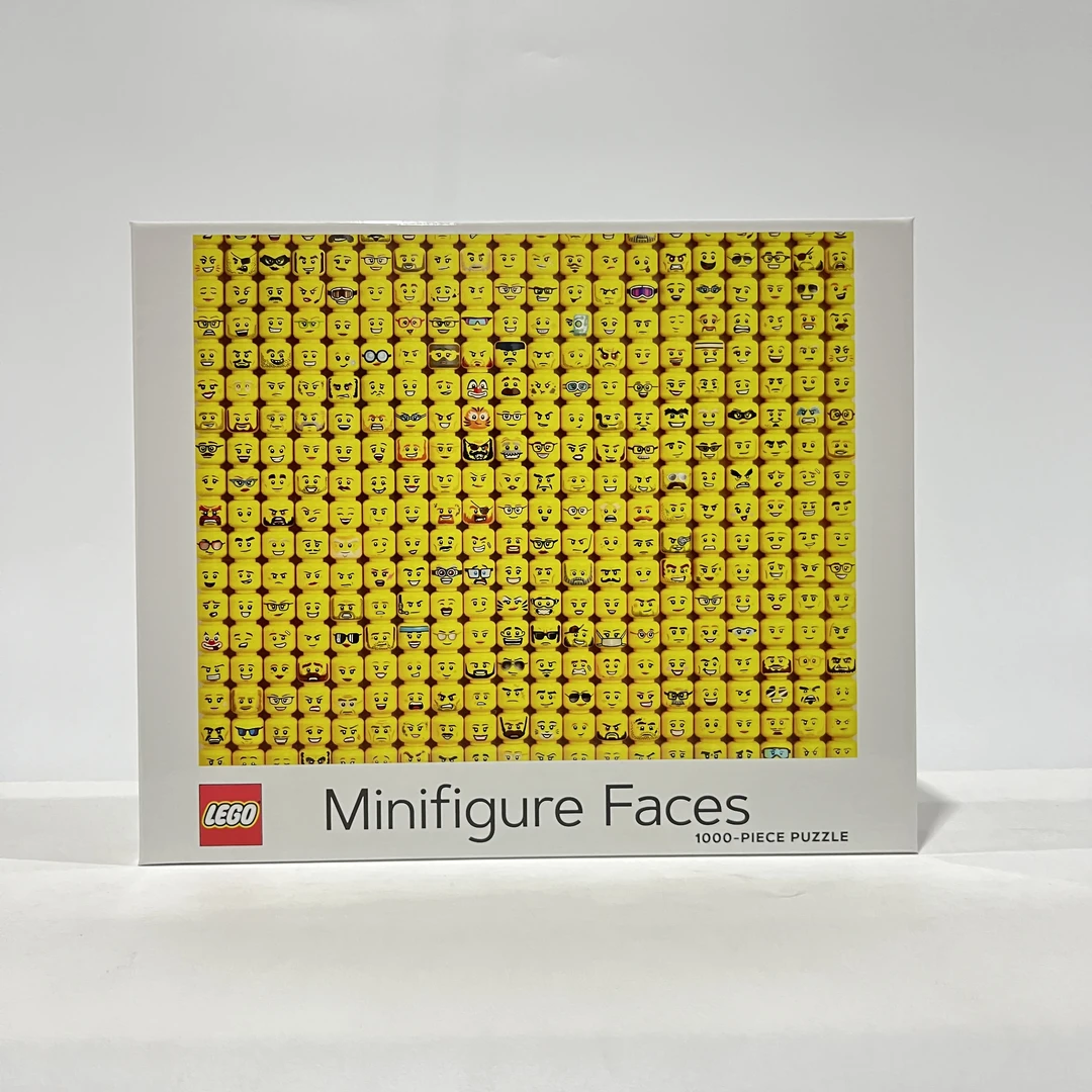 LEGO/乐高积木海外限定人仔人脸拼图1盒.