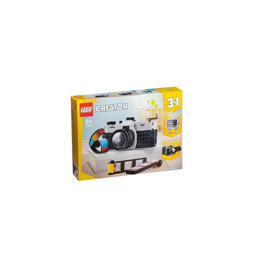 LEGO/乐高积木31147积木玩具三合一复古相机1盒成人乐高收藏款