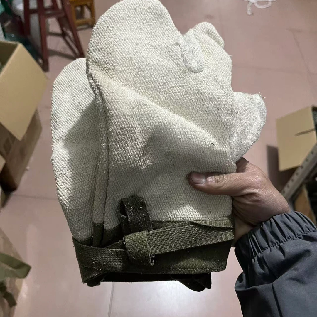 老货库存1970年代石棉手套俩指手套