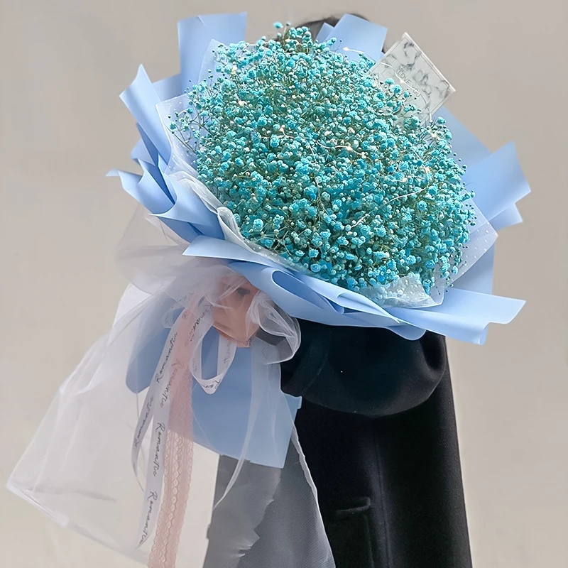 本地鲜花全国鲜花速递玫瑰满天星花束礼盒同城生日送男朋友花束