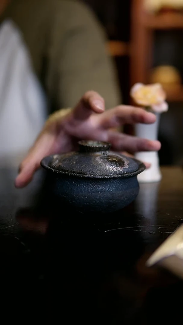 【闪购商品】景德镇柴烧裸烧陶瓷茶杯403