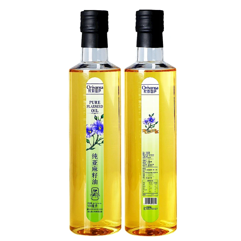 欧莉温萨  一级纯亚麻籽油 含丰富亚麻酸 炒菜凉拌都可以