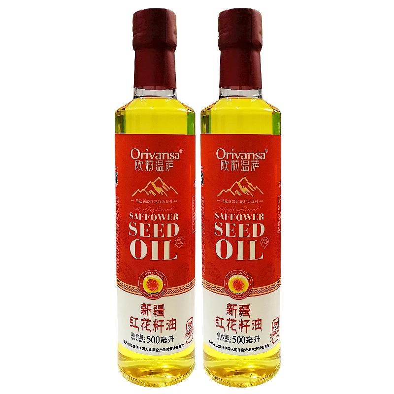 欧莉温萨 低温冷榨富含亚油酸新疆红花籽油优质营养凉拌