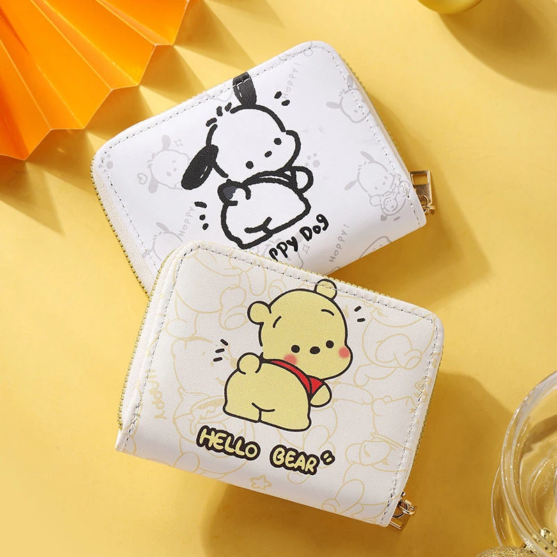 帕恰维尼卡包女多卡位大容量证件包卡套便携小巧可爱零钱包女款