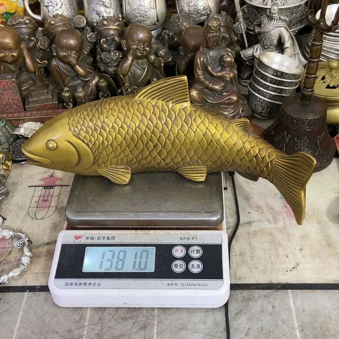 老杨风筒,摆件,老杨黄铜摆件。