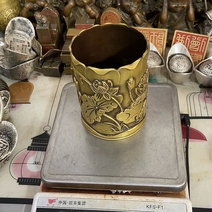 老杨黄铜摆件老杨黄铜百减?