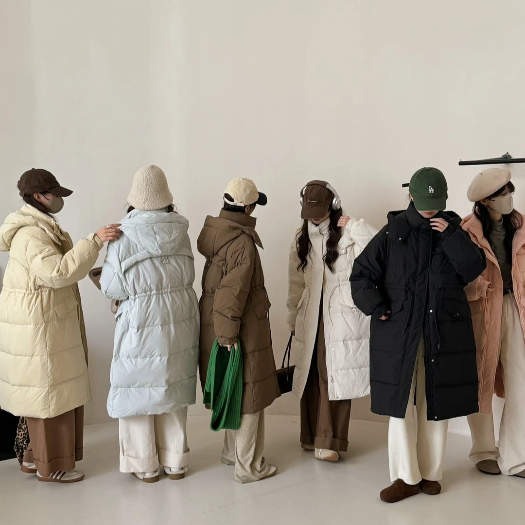 长款韩版休闲收腰显瘦外套