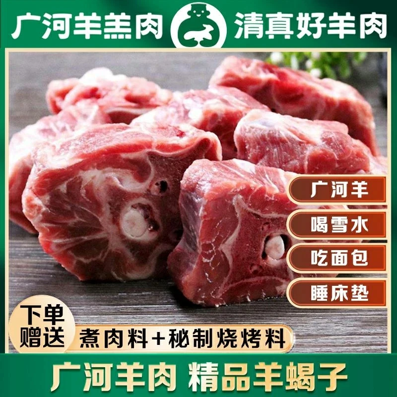 广河羊羔肉清真好羊肉恒强清真羊肉新鲜羊肉羊蝎子3斤5斤装
