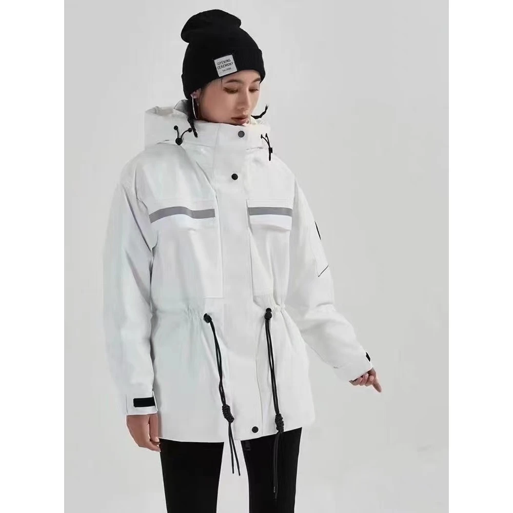 2999!一衣三穿~可拆内胆 三防户外女工装冲锋90鹅绒服DMY09