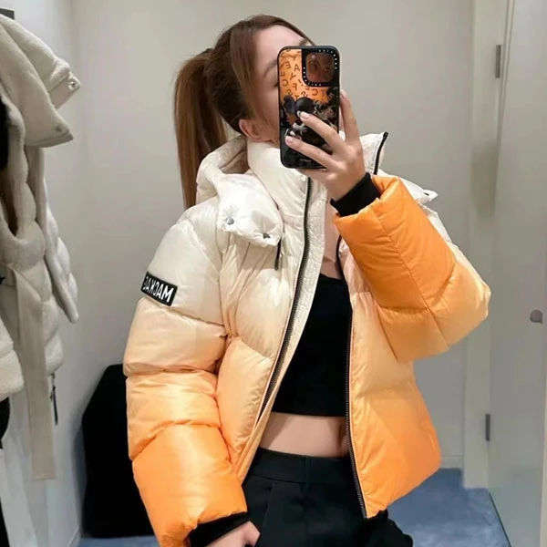 TY--【天邑严选】宝藏推荐！渐变宽松羽绒服WH240101