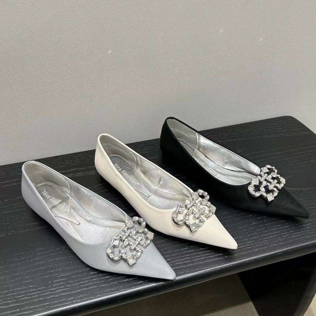 600-800-2024年早秋新款细跟气质通勤高跟鞋女法式浅口高跟单鞋子