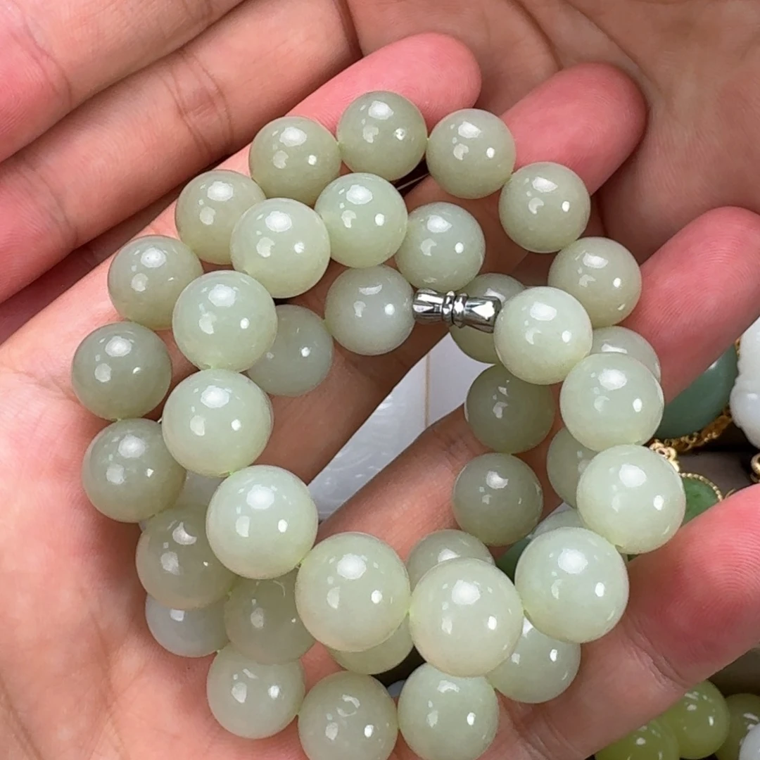 和田玉手链未镶嵌