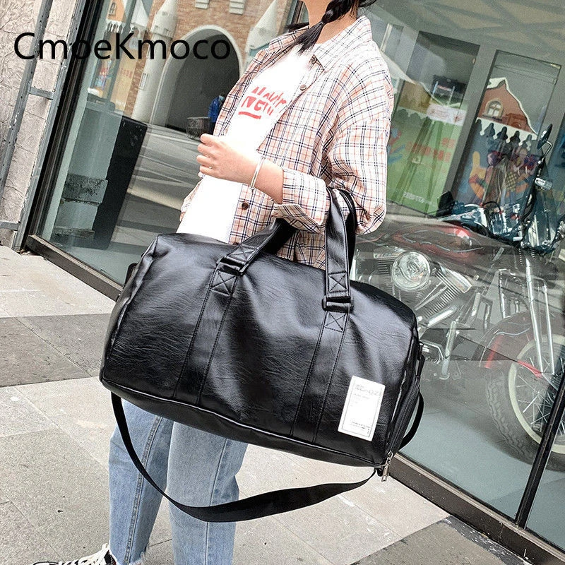 旅行包男出差手提包大容量短途旅李运动健身包商务单肩斜挎袋