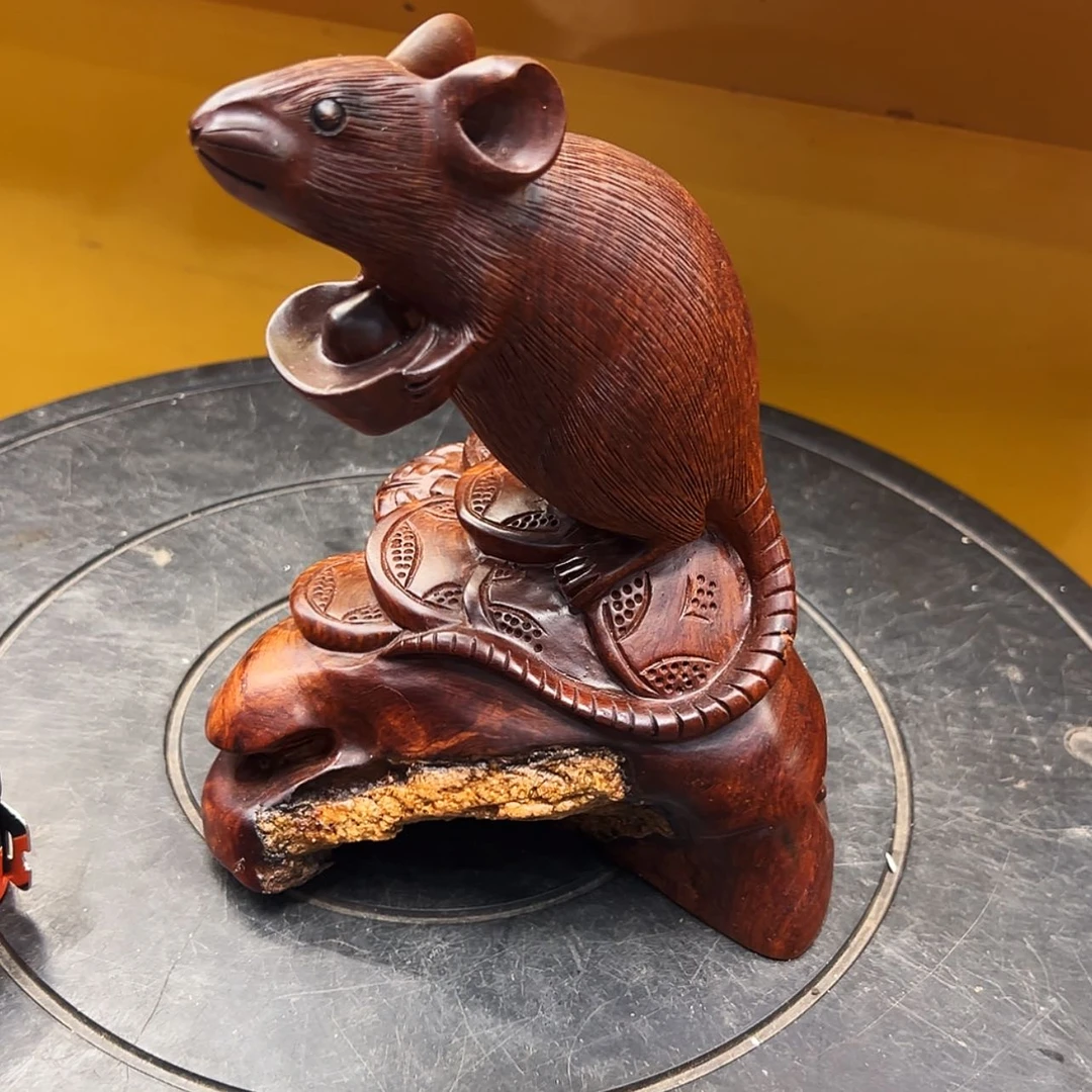 【闪购商品】大果紫檀（缅甸花梨）盐****1鼠