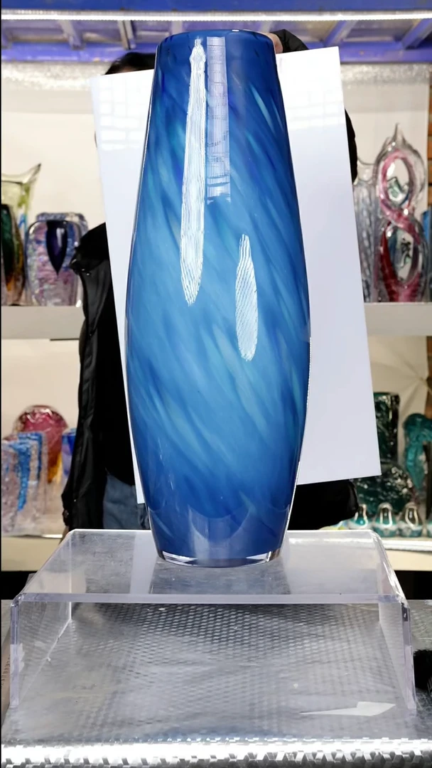 【闪购商品】高49精品琉璃摆件正常手工痕迹