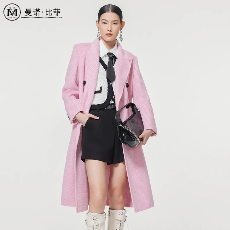 【女乔专属】高级羊毛双面呢外套MEEG141017