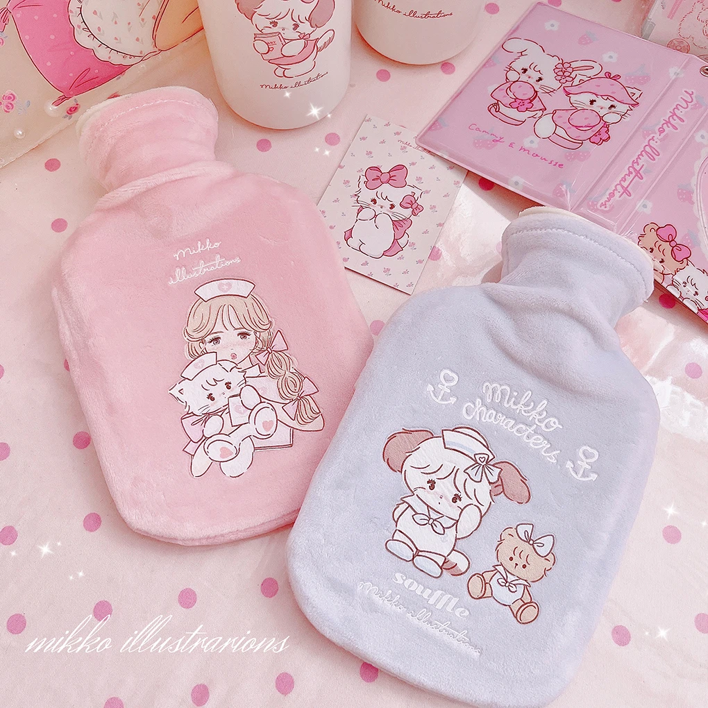 mikko联名毛绒热水袋经期暖手保温绵羊商店可爱少女心捂手便携式