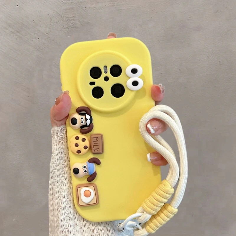 适用于华为mate70手机壳mate70pro优享版新款70pro+立体卡通软壳