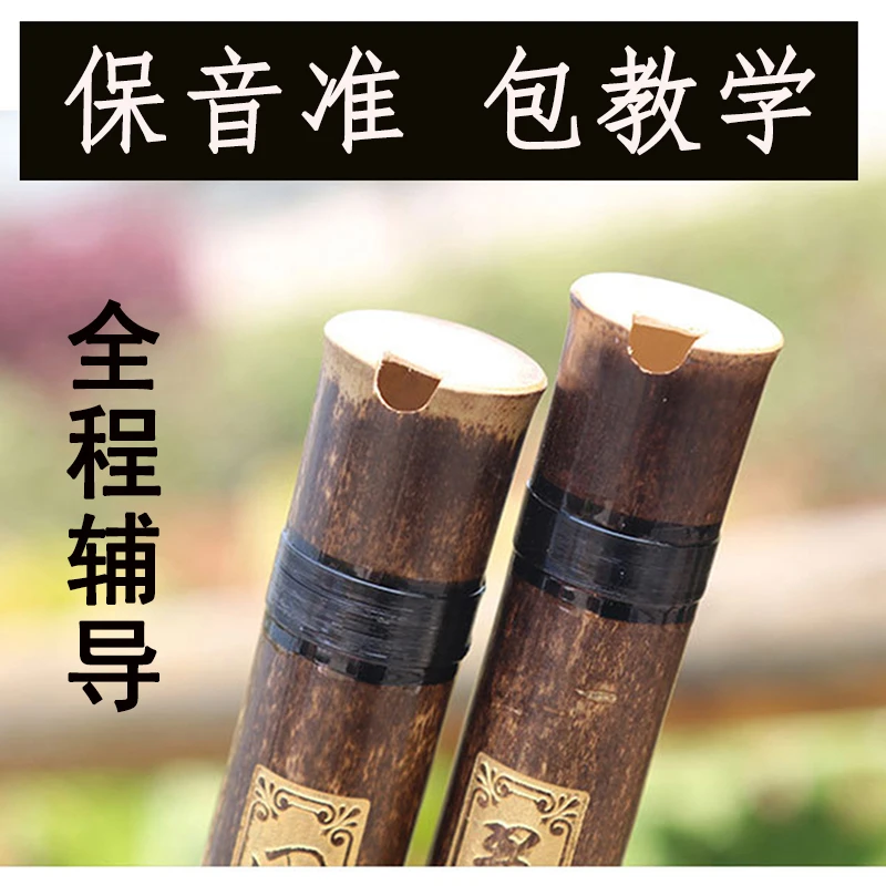 洞箫精品初学者入门自学萧成人练习教学老年人竖吹笛八孔古风乐器