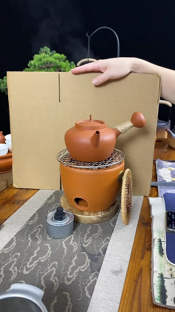 【闪购商品】炭炉+壶+烤网+壶垫+炉垫+酒精灯