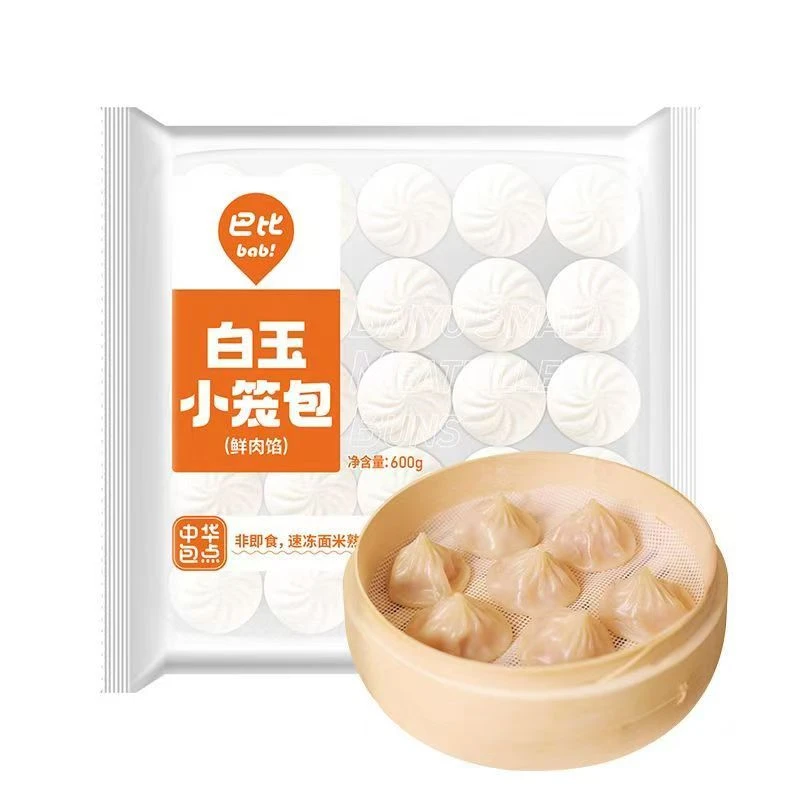 巴比白玉小笼包 (24个/600克/袋)*1