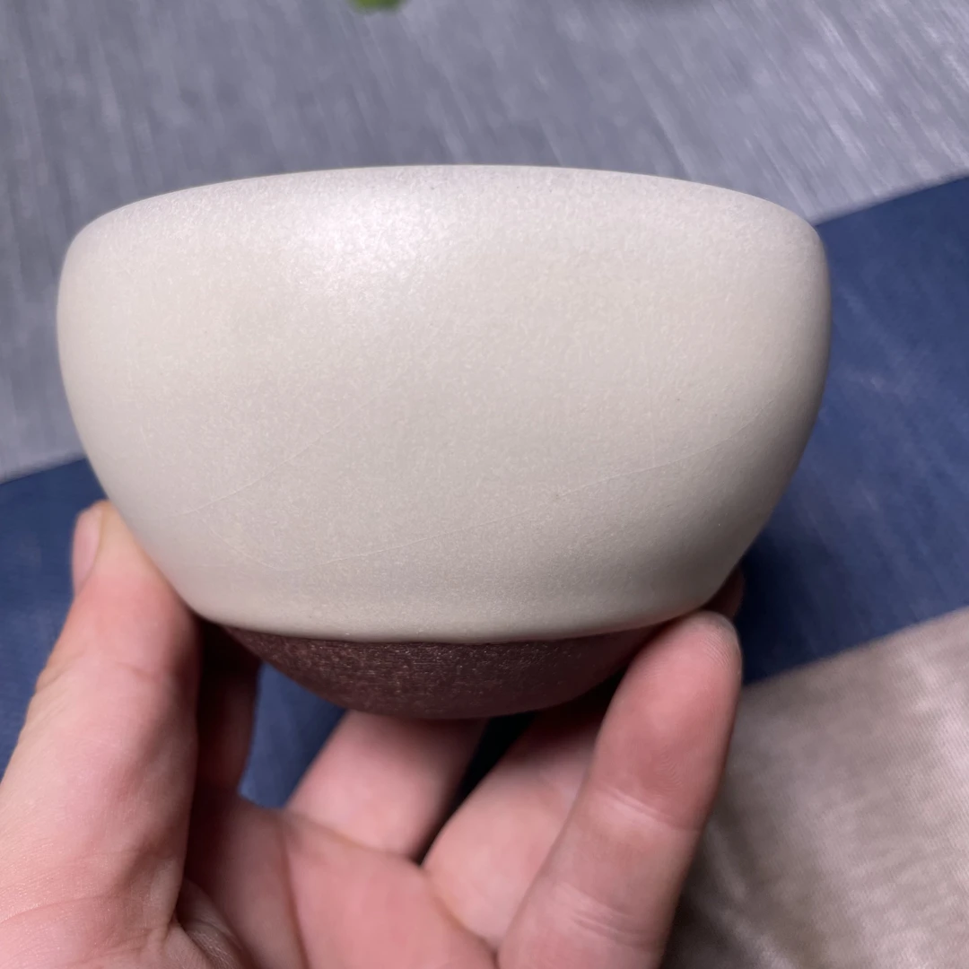 建盏主人杯灰贝养线钵型