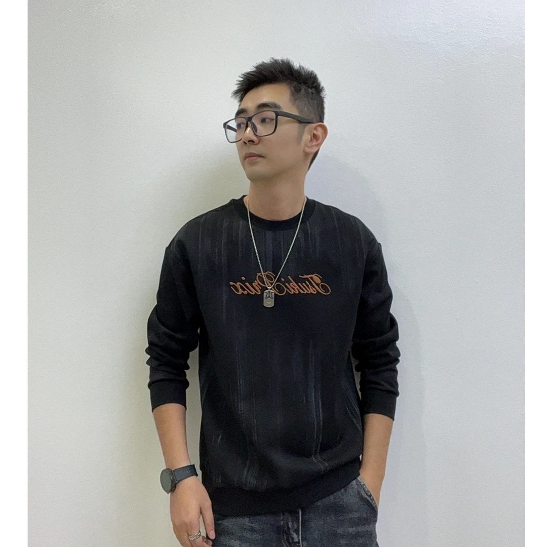 【GP】秋冬季美式圆领长袖卫衣百搭潮流复古高级感A641DS