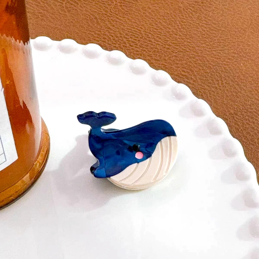 【SY-7133】2.5CM醋酸小抓海洋系列 发1个 创意MM亲子发饰