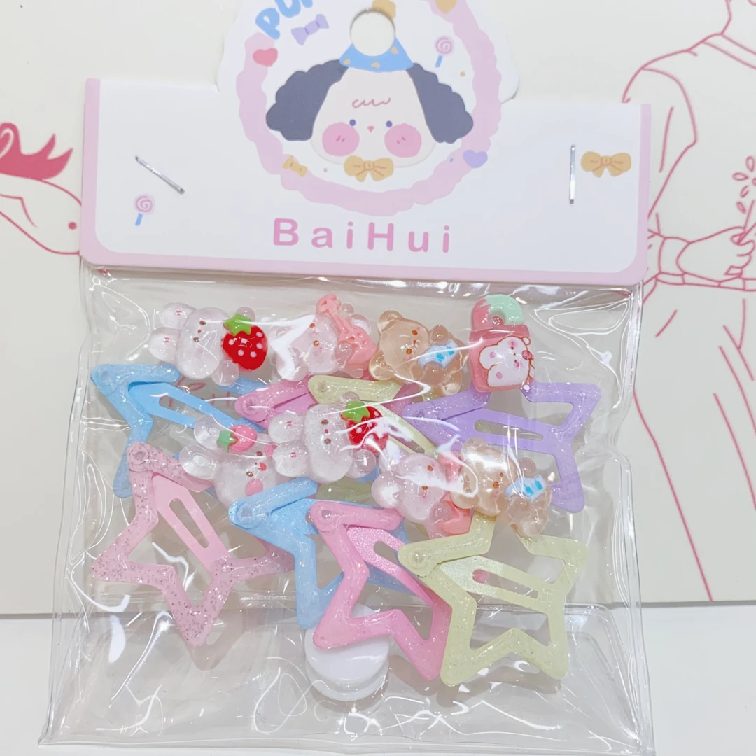 【HM-7910】2-6岁儿童可爱公主卡通发绳创意亲子发饰