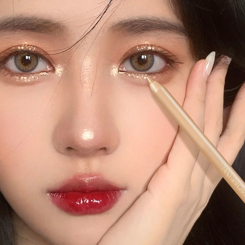 【买一送一】爆闪卧蚕笔女珠光提亮眼妆眼线胶笔防水不晕染神器哑光