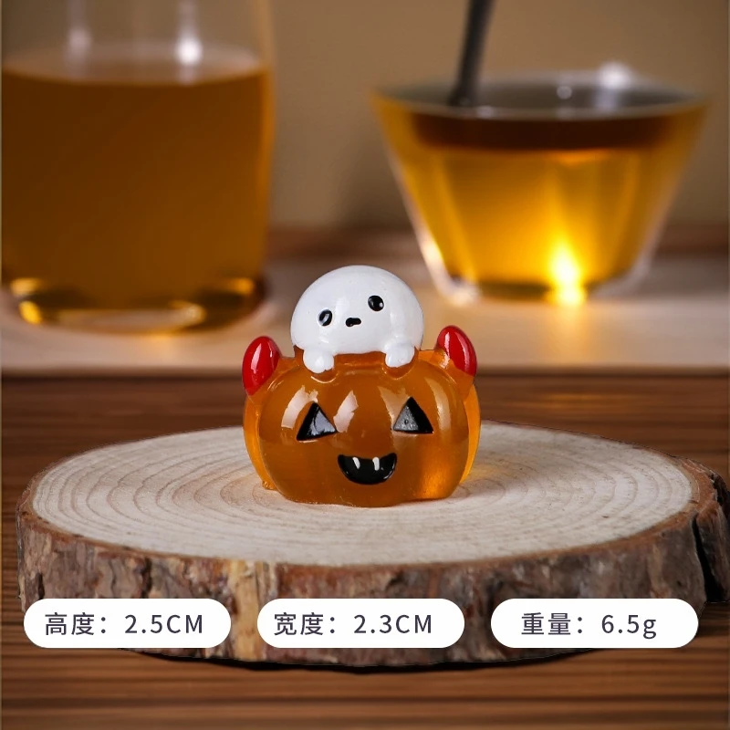 夜光树脂小幽灵小摆件diy