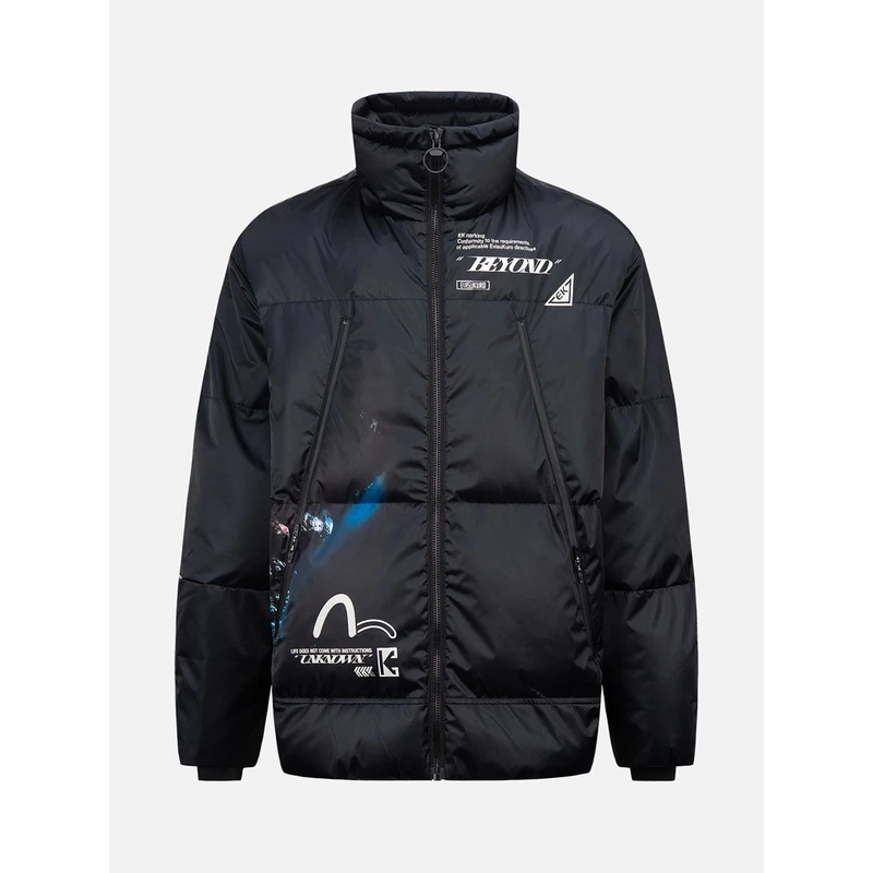 EVISU 秋冬数码相片印花宽松夹夹克外套男2EAGNM1JK731OSPQ