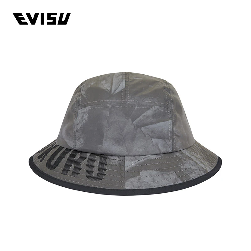 EVISU EVISUKURO 春夏海鸥及标志印花双面渔夫帽 2ESGNU0HT815XX