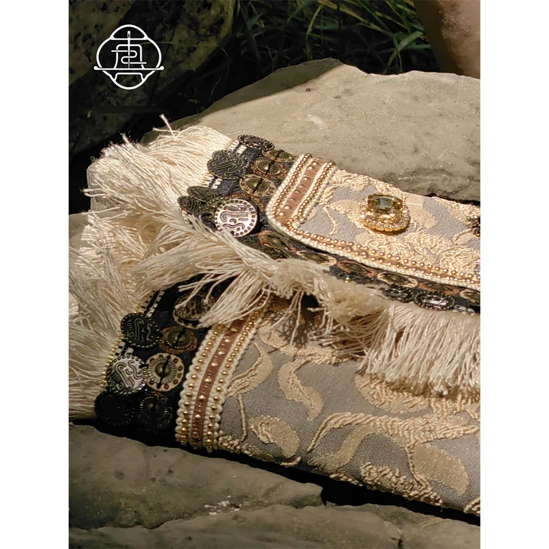 真我 重穗响铃 原创手工布书衣A5A6手帐本手账笔记记事日记本文创