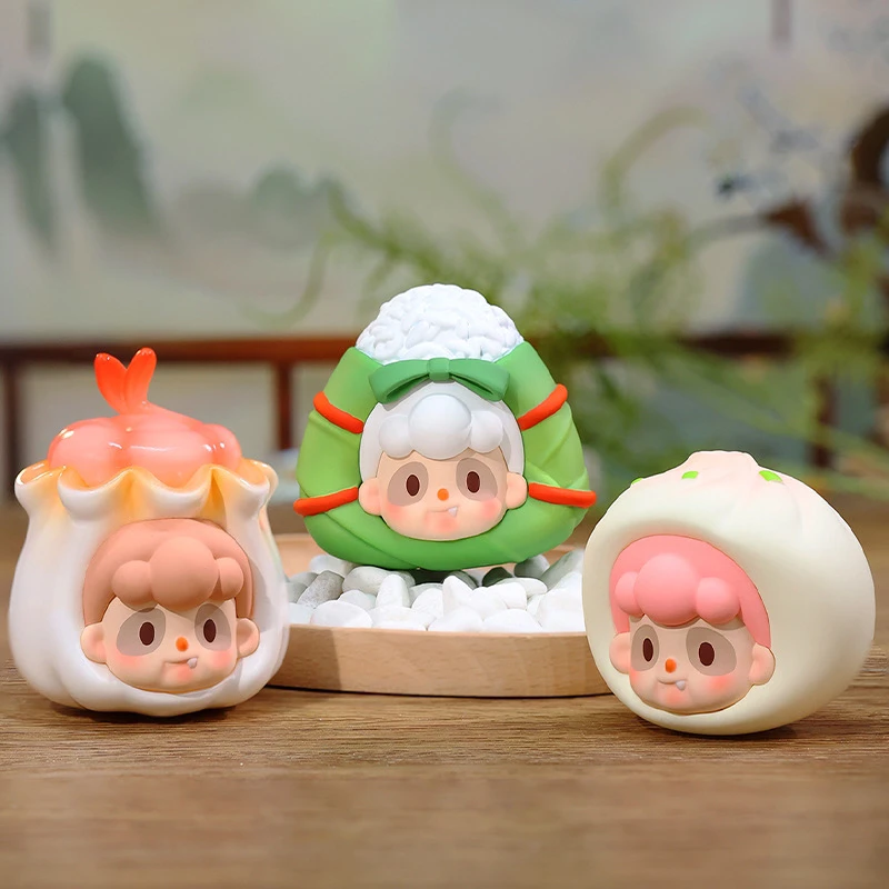 【拆盒】中华美食家系列新品萌粒潮玩手办盲袋