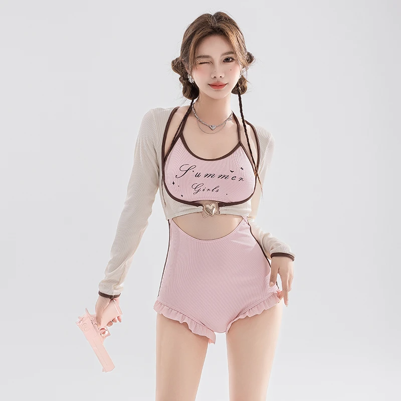 EDOFISH【软糖女孩】小清新显瘦遮肉韩版女士高档网红游泳衣女款