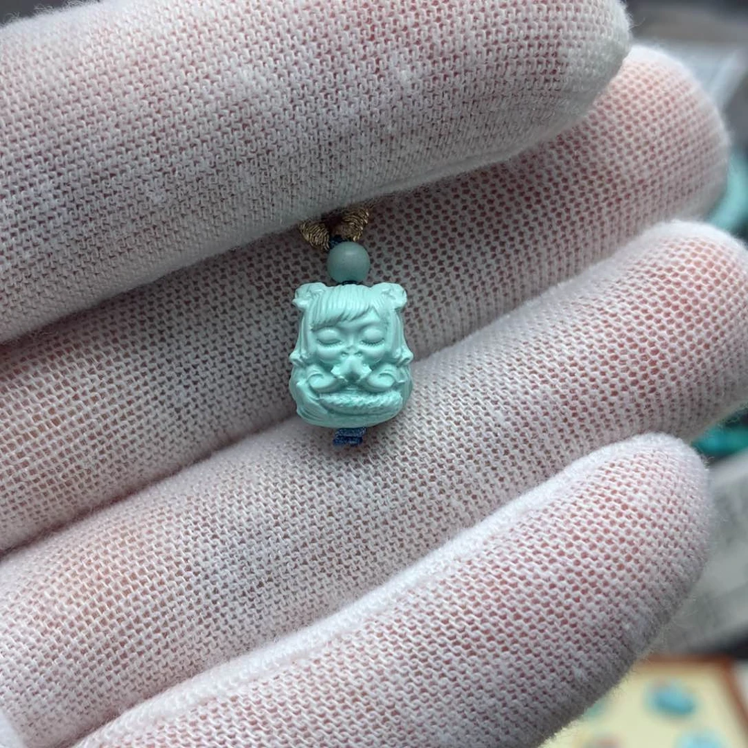 绿松石挂件未镶嵌