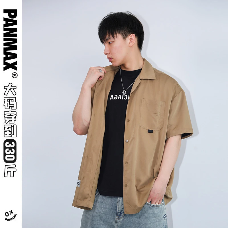 PANMAX/潘·麦克斯【清仓】kevin专享 短袖衬衫 SHYLPBDS-CS0811