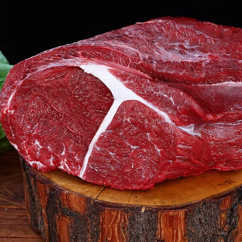 5斤鲜切牛吊龙(上脑原切新鲜涮锅烤肉煎牛排清真）食用