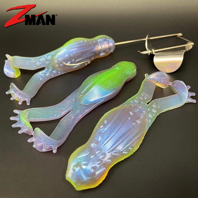 ZMAN浮水蛙软饵GOAT TOADZ拟饵水面系鱼饵鲈鱼德州钓组黑坑路亚假