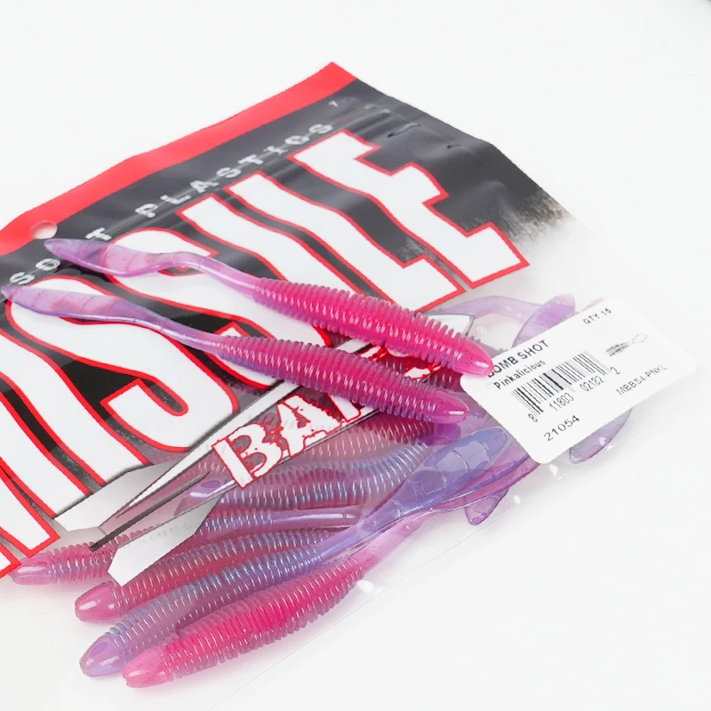 MISSILE BAITS Bomb Shot倒钓柳叶尾精细路亚软饵（15条/包）