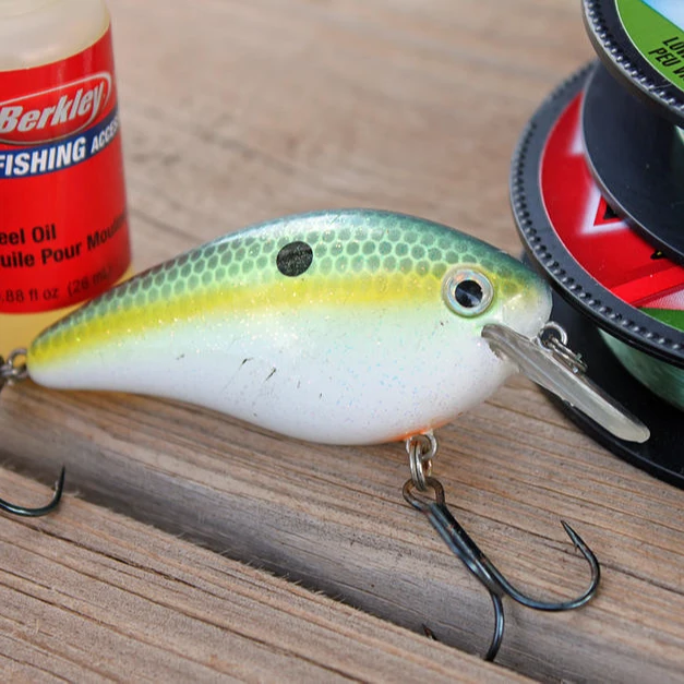 美国KVD STRIKEKING摇滚小胖方舌板SQUARE 静音CRANK 胖子路亚饵