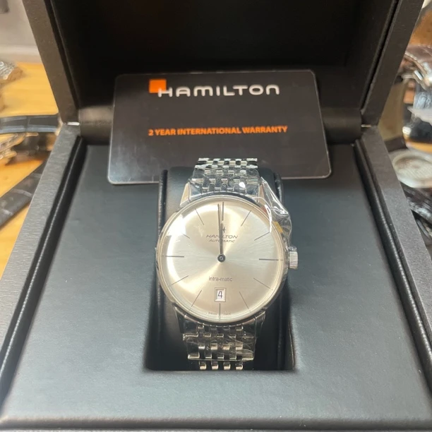 全新未使用 Hamilton/汉米尔顿 瑞士机械男表手表H38755151