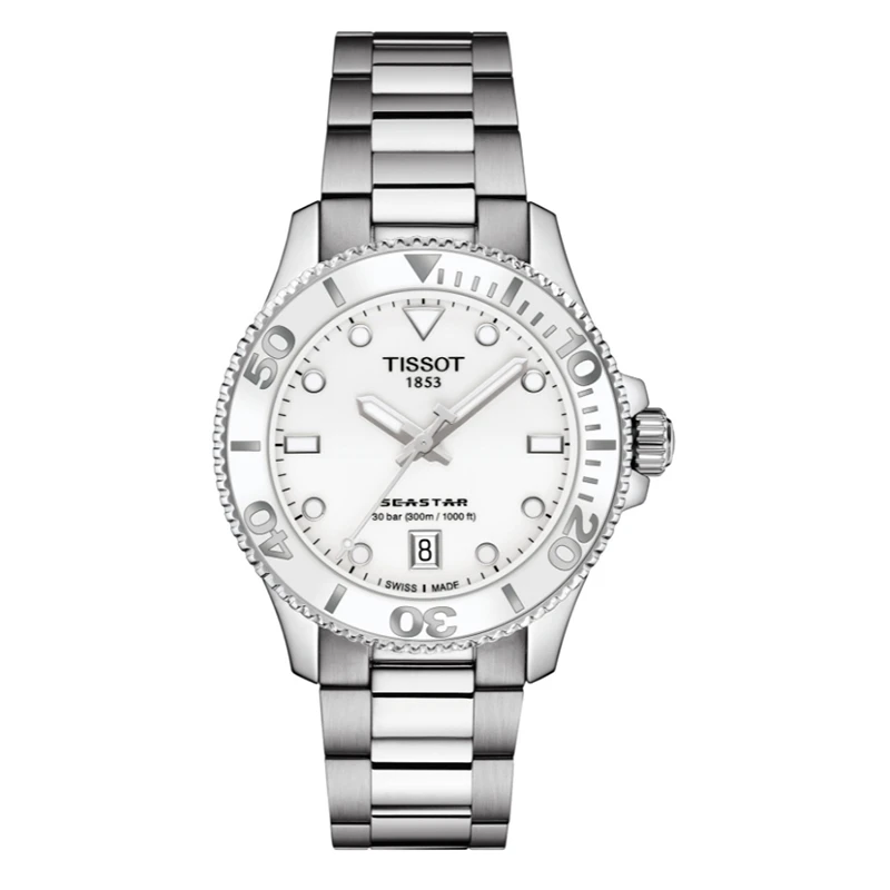 99新 Tissot/天梭 运动海星T120.210.11.011.00石英女表 表径36mm