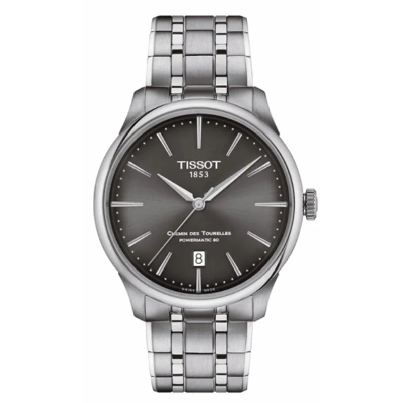 99新 Tissot/天梭 杜鲁尔T139.807.11.061.00机械男表 表径39mm