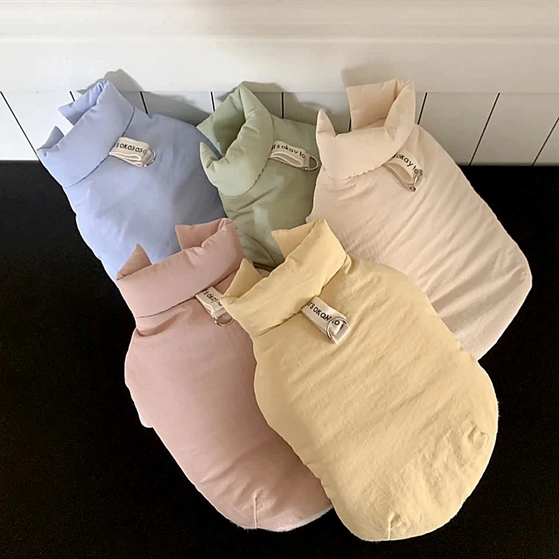 比心宠物加厚棉衣冬天保暖狗狗衣服猫咪泰迪博美比熊小型犬秋冬装